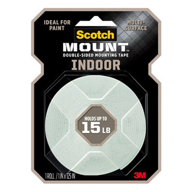 Scotch-Mount Indoor Double-Sided Mounting Tape