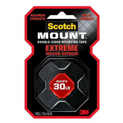 Scotch-Mount Extreme Mounting Tape 91976 | General Purpose Foam Tapes