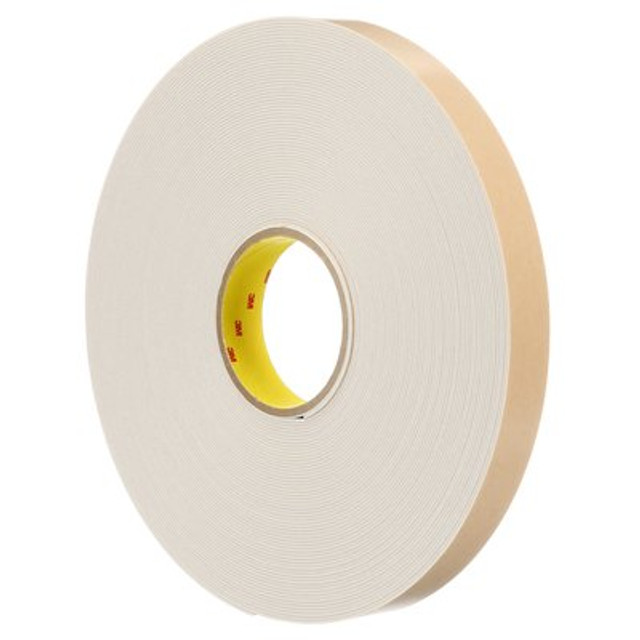 3M Double Coated Polyethylene Foam Tape 4496 White Bulk