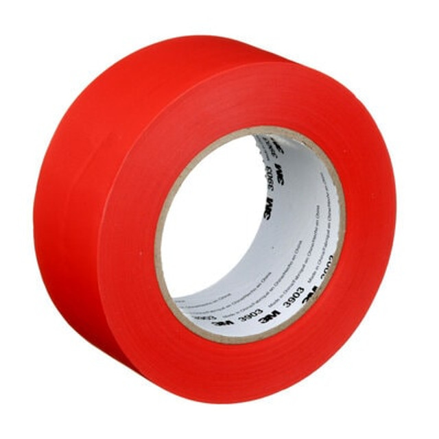 3M Vinyl Duct Tape, 3903, red, 2 in x 50 yd (50.8 mm x 45.7 m)