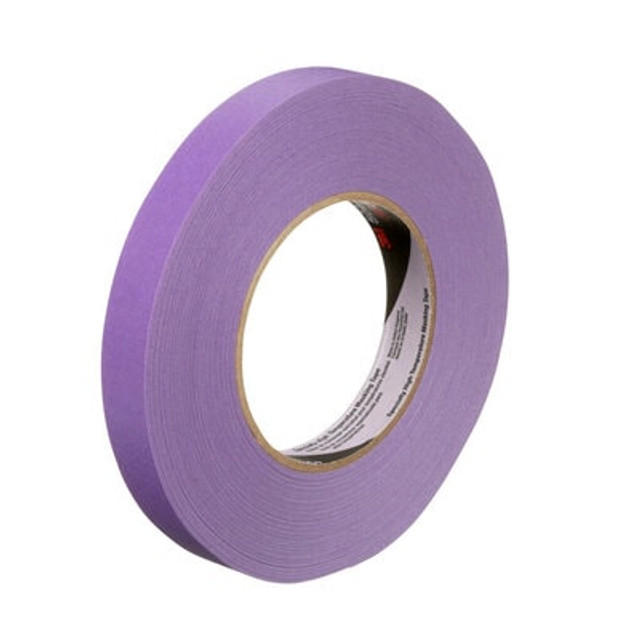 3M Specialty High Temperature Purple Masking Tape 501+, 18 mm x 55 m,
 6.0 mil, 48 per case