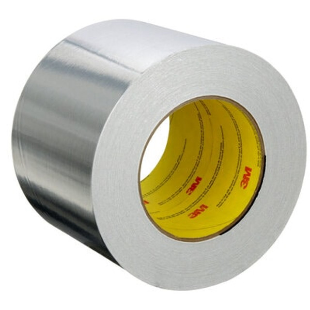 3M Aluminum Foil Tape 2C120, Silver, 99 mm x 45.7 m, 1.8 mil