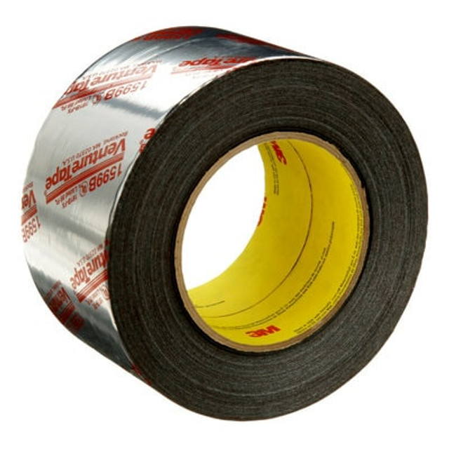 3M Venture Tape UL181B-FX Polypropylene Duct Tape 1599B, Silver, 72 mm