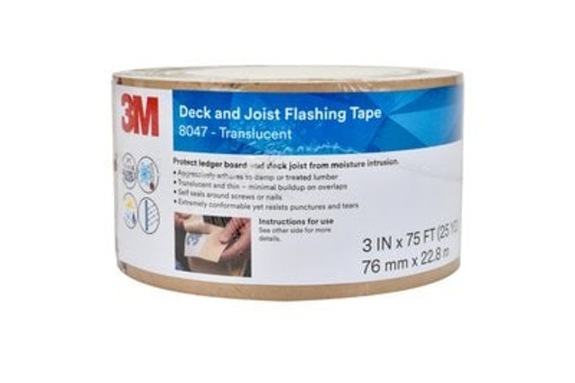 3M Deck and Joist Flashing Tape 8047 3 in