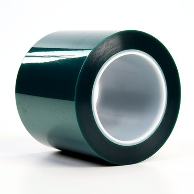 3M Polyester Tape 8992 Green, 4 in x 72 yd 3.2 mil