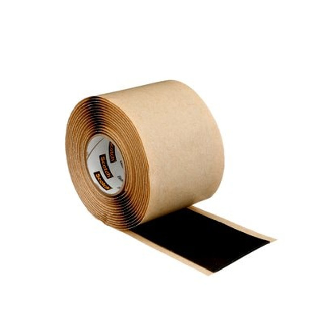 Scotch Rubber Mastic Tape 2228, black, 65 mil (1.65 mm), 2 in x 10 ft (51 mm x 3 m)