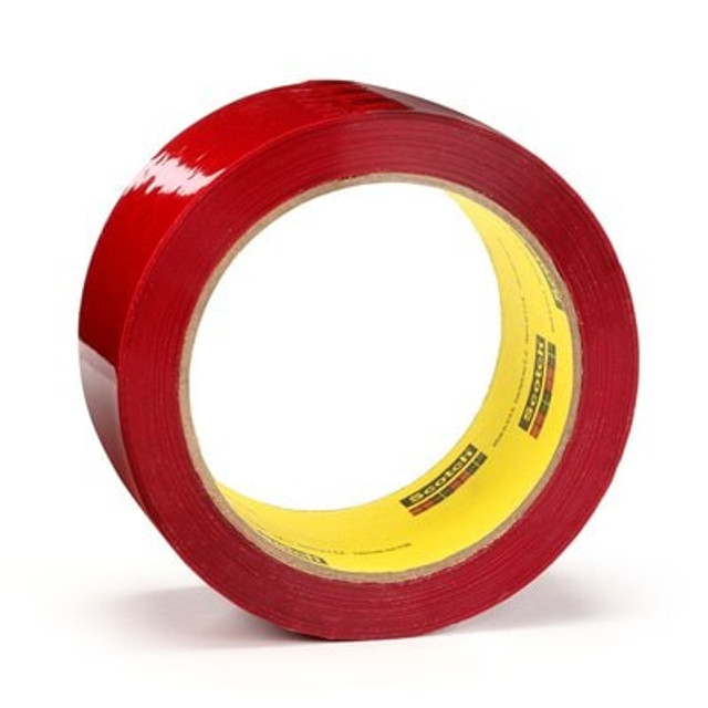 Scotch® Box Sealing Tape 373 Red, 48 mm x 50 m, 36 per case Bulk
