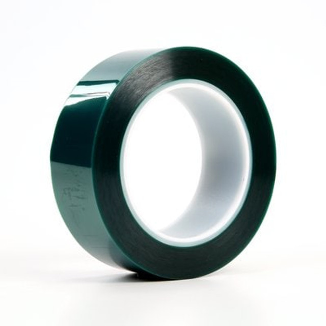 3M Polyester Tape 8992 Green, 1 1/2 in x 72 yd 3.2 mil