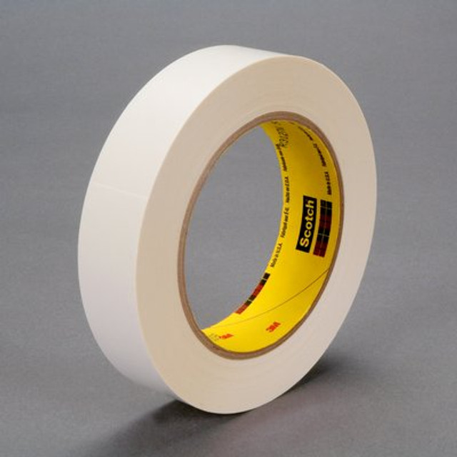 Repulpable Web Processing Single Coated Tape 3127 White, 1 inch