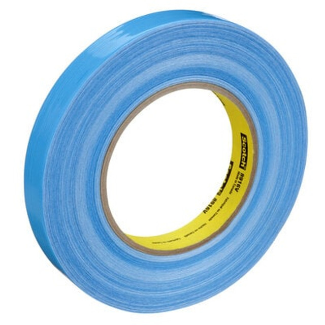 Scotch® Filament Tape 8916V, Blue, 18 mm x 55 m, 6.8 mil