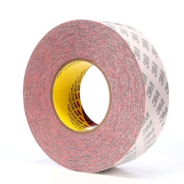 3M Double Coated Tape 469 Red, 2 in x 60 yd 0.14 mm