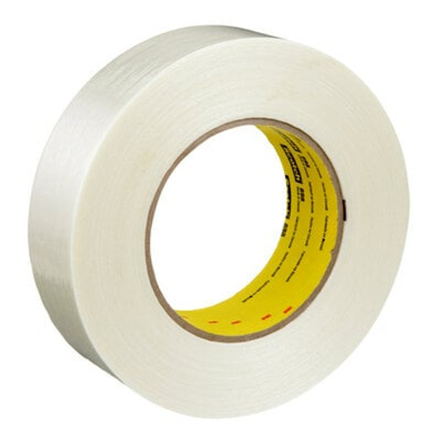 Scotch® Filament Tape 898, Clear, 36 mm x 55 m, 6.6 mil