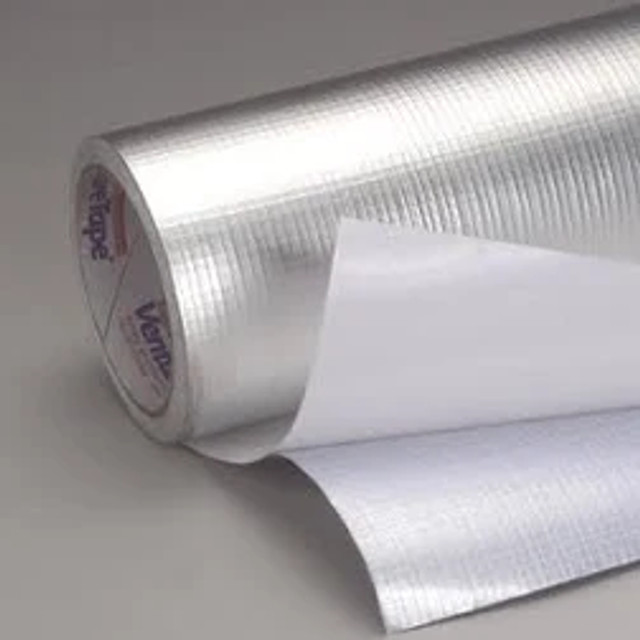 3M VentureClad Heavy Duty Insulation Jacketing Tape 1579GCW, Silver,
30 in x 25 yd, 1 Roll/Case