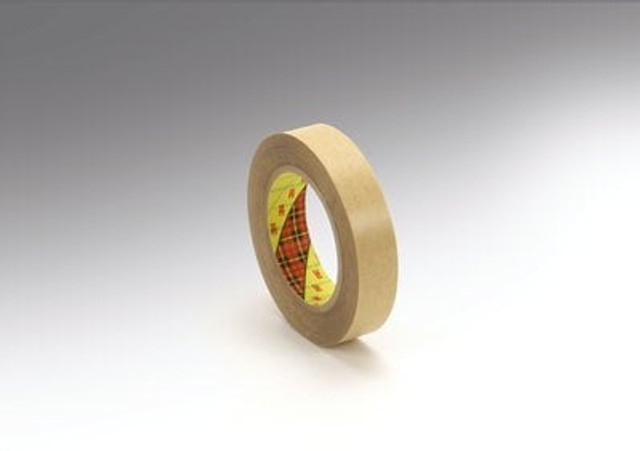 3M Double Coated Tape 415, Clear, 1 in x 108 yd, 4 mil, 9 Rolls/Case