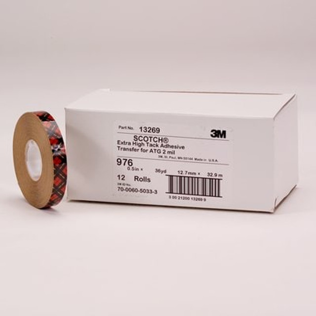 Scotch ATG Adhesive Tape 976 Box and Roll