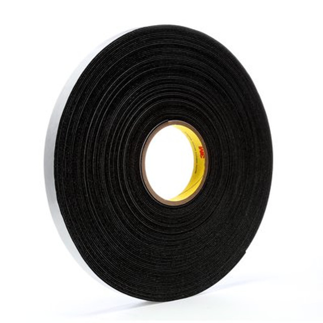 3M Vinyl Foam Tape 4516 Black, 3/4 in x 36 yd