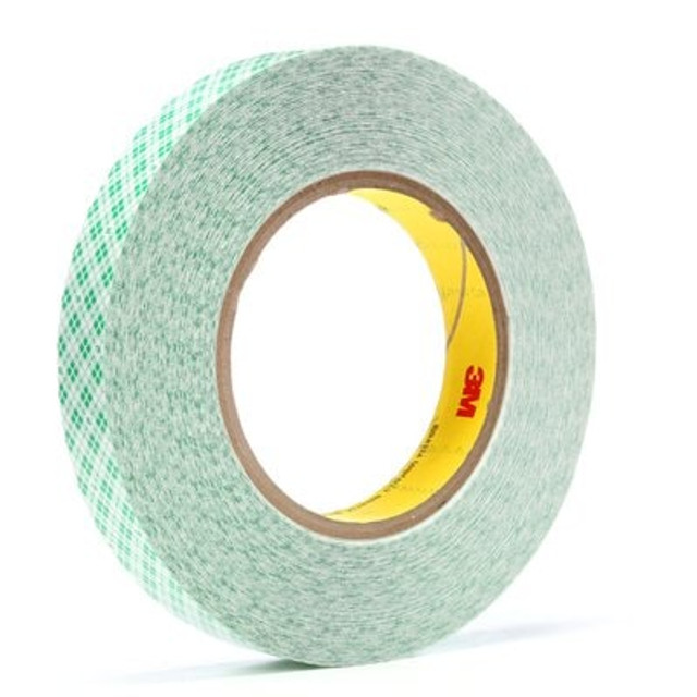 3M Double Coated Film Tape 9589 White, 3/4 in x 36 yd 9 mil