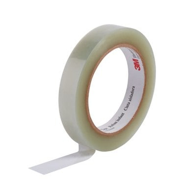 5 Polyester Film Tape Clear 19mm x 66m CROP