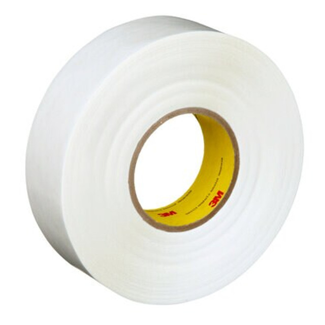 3M Double Coated Tape 9579, White, 1 1/2 in x 360 yd, 9 mil