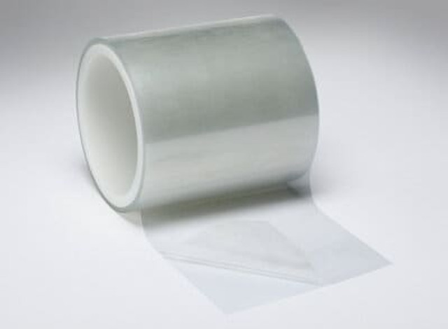 Ultra-Clean Laminaing Adh 501FL roll laying on side, peeled back