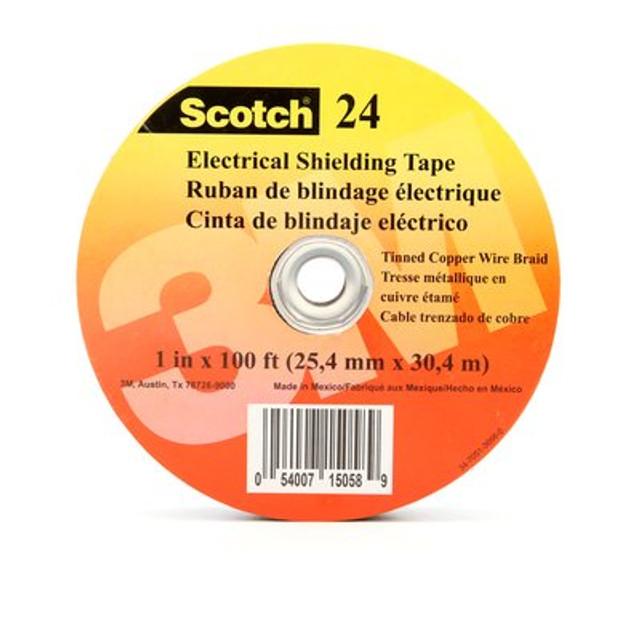 Scotch® Electrical Shielding Tape 24-1x100FT