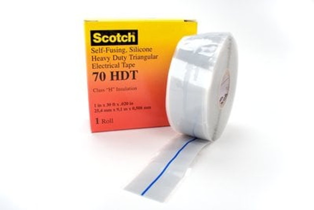 Scotch® Self-Fusing, Triangular Electrical Tape 70 HDT