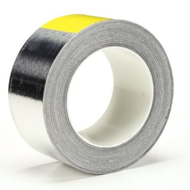 3M Conductive Alum Foil Tape Slv 3302 Slv, 2inx36yd 3.6 mil