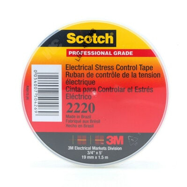 Scotch Electrical Stress Control Tape 2220-3/4x5FT