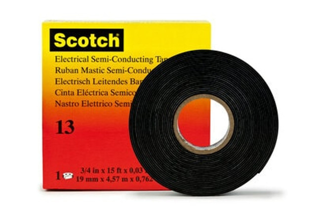 Scotch® Electrical Semi-Conducting Tape 13, roll & box