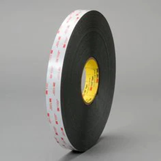 3M VHB Tape 5952P, Black, 600 mm x 33 m, 1.1 mm, Paper Liner, Roll 7000018825