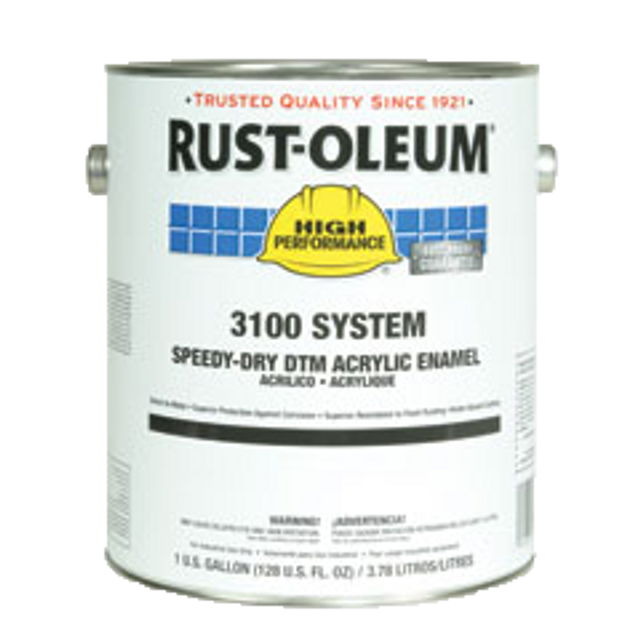 High Performance 3100 System Speedy-Dry DTM Acrylic Enamel 3192402 Rust-Oleum | White