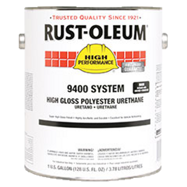 High Performance 9400 System High Gloss Polyester Urethane 9479402 Rust-Oleum | Black