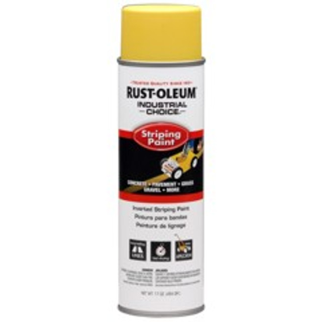 Industrial Choice S1600 System Inverted Striping Paint 1648838 Rust-Oleum | Yellow