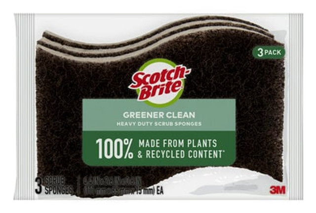 Scotch-Brite® Greener Clean Heavy Duty 3 Pack