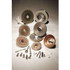 3M Polyimide Hybrid Bond Diamond Wheels and Tools, 1V1 6-1.25-.5-1.25D220 X96B V15 7100229979