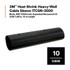 3M Heat Shrink Heavy-Wall Cable Sleeve ITCSN-3000, 600-1250 kcmil,Expanded/Recovered I.D. 3.00/1.00 in, 12 in Length, 10/Case 8901