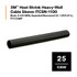 3M Heat Shrink Heavy-Wall Cable Sleeve ITCSN-1100, 2-4/0 AWG,Expanded/Recovered I.D. 1.10/0.37 in, 9 in Length, boxed, 25/Case 8893