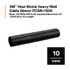3M Heat Shrink Heavy-Wall Cable Sleeve ITCSN-1500, 3/0 AWG-400 kcmil,Expanded/Recovered I.D. 1.50/0.50 in, 9 in Length, 10/Case 8897