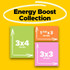 Post-it Super Sticky Notes 3432-SSAU, 3 in x 3 in (76 mm x 76 mm), Energy Boost 94871