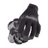 Black Stallion FLEXHAND Gray SYNTHETIC REINFORCED Black Back ERGONOMIC GLOVES, COLOR BLK, Size Large, COLOR BLK, Size LG