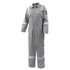 Black Stallion 7 oz FLAME-RESISTANT COTTON REFLECTIVE TAPE Coveralls (GRAY), COLOR GY, Size Small, COLOR GY, Size Small | Grey