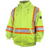 Black Stallion 12OZ FR Hooded Sweatshirt Reflective Tape Lime GREEN Size 4XL