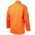 Black Stallion STRETCH-BACK Flame Resistant COTTON Orange WELDING Jacket - 32" Length Size 3XL