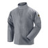 Black Stallion 9 oz DELUXE Flame Resistant Cotton WELDING Jacket - NFPA 2112, NFPA 70E, COLOR GY, Size 3XL, COLOR GY, Size 3XL | Gray