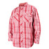 Black Stallion WF2110-PR Work SHIRT 7OZ PLAID RED, COLOR PR, Size X-Large