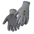 Black Stallion NITRILE FOAM COATED PALM NYLON KNIT GLOVES, COLOR GY, Size X-Large, COLOR GY, Size X-Large