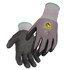 Black Stallion 15G NYLON/SPANDEX NITRLE MICRO FOAM COATED GLOVE, COLOR GB, Size Large, COLOR GB, Size Large | GRAY/BLACK