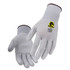 Black Stallion 13G NYLON PU COATED GLOVES, COLOR GY, Size Large, COLOR GY, Size Large | Light Gray