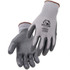 Black Stallion 13G POLYESTER PU COATED GLOVES, COLOR GY, Size Small, COLOR GY, Size Small | Gray