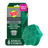 Scotch-Brite¬Æ Advanced Scrub Dots Heavy Duty Scrubbers SDA-HD-6-SIOC, 3.2 in x 3.7 in (81 mm x 93 mm)